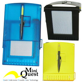 BBC ビービーシー ミニクエスト ノート 水中 水中ノート メモ スレート スキューバダイビング 携帯用 マグネットボード 全国送料無料