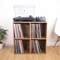【4マスプレーヤー台 DULPA400P】/ disk union / ディスクユニオン / レコードラック レコード収納 頑丈 …