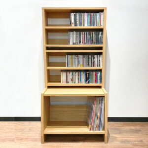 レコードラック 【スタッキングラック 3段 ANGLE × CD RACK × CD RACK FLAT】 スタッキングラック ディスクユニオン DISK UNION CDラック