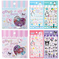 【入荷済み/6種類セット販売】 正規品 おはじきシール きらきらしーる サンリオキャラクターズ ハローキ…