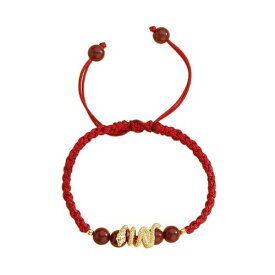 [] 蛇 ブレスレット 2025年 旧正月 巳年 干支 赤いロープ 編組 ロープ レット ヘビ 干支 動物 素敵なブレスレット 良い見通し 祝福 ジュエリー ギフト