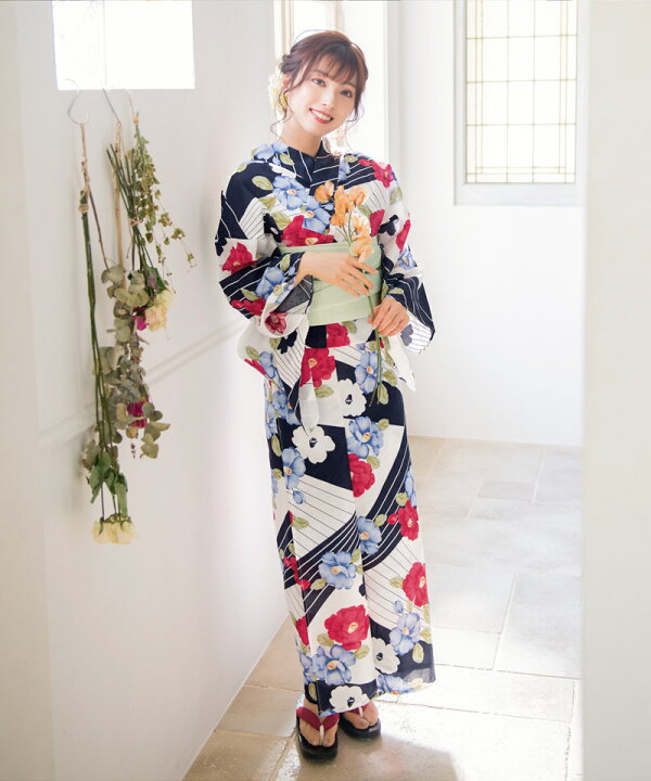 楽天市場 初心者ok 1人で簡単着付け 浴衣 セット レディース 大人 浴衣セット ゆかた 作り帯 下駄 着付け本 腰ひも はんなり高級浴衣5点セット 送料0円 白 紺 椿 大人 可愛い レトロ Gw オトナ可愛いレディース通販 Dita 楽天市場 初心者ok 1人で簡単着付け 浴衣 セット レディース 大人 浴衣セット ゆかた 作り帯 下駄 着付け本 腰ひも はんなり高級浴衣5点セット 送料0円 白 紺 椿 大人 可愛い レトロ Gw オトナ可愛いレディース通販 Dita