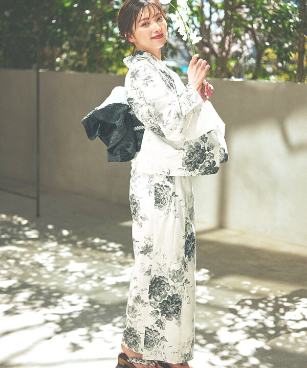 楽天市場】【先行予約】浴衣 5点セット レディース（ゆかた・しわ  