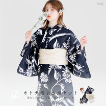 楽天市場】浴衣 紺 ひまわりの通販