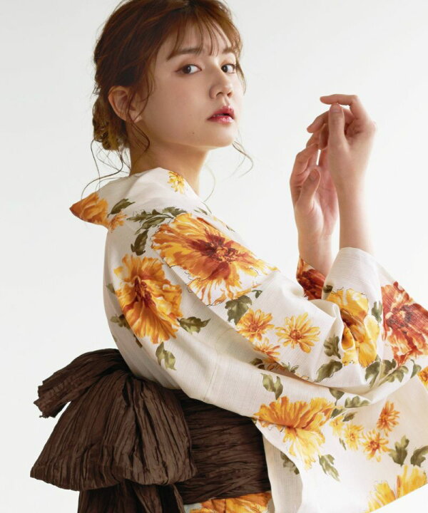 楽天市場】【先行予約】浴衣 5点セット レディース（ゆかた・しわ  