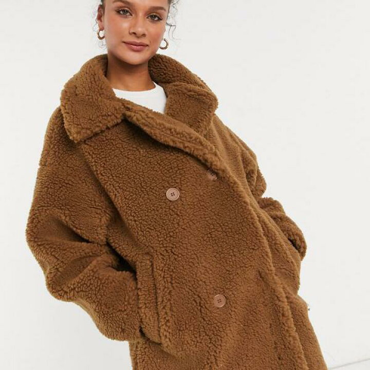 楽天市場 モンキ Monki モンキテディボルグコートブラウン アウター レディース 女性 インポートブランド 小さいサイズから大きいサイズまで 代 30代 40代 50代 セレクトショップ Diva Closet