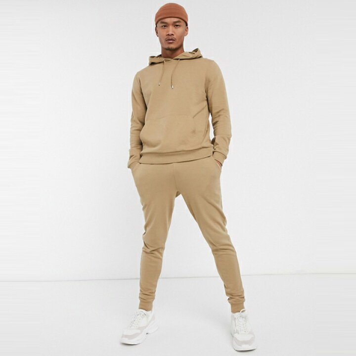 楽天市場 Asos Asos エイソス メンズ Asos Design ベージュ パーカー トラックスーツ 大きいサイズ インポート エクストリームスーパースキニーフィット スウェットパンツ ジーンズ ジーパン 代 30代 40代 ファッション コーディネート セレクトショップ Diva Closet