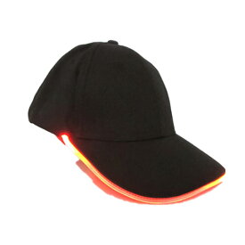 ledキャップ LED ライト付き 帽子 キャップ メンズ レディース ユニセックス 帽子 CAP パーティー装飾アクセサリーヒップホップ 野外フェス 野外パーティー フェス ナイトプール 海 ビーチ 夏 ツーリング サマソニ ウルトラジャパン クラブ フジロック 黒 ブラック