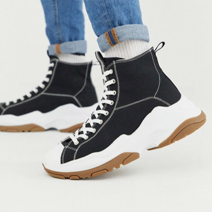 楽天市場 Asos Asos エイソス ブラックキャンバス スニーカー トレンド シューズ メンズ 靴 代 30代 40代 ファッション コーディネート アウトフィット アウトドアー オシャレ 大人 カジュアル 小さいサイズあり 京都のセレクトショップdivacloset セレクトショップ