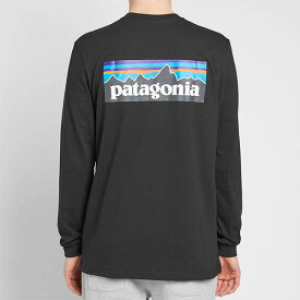 PATAGONIA パタゴニア　ブラック　メンズ コットン トップス プルオーバー メンズ 長袖 ロングスリーブ フェス トレンド インポート 大きいサイズあり 流行 最新 メンズカジュアル カルバンクライン 小さいサイズあり