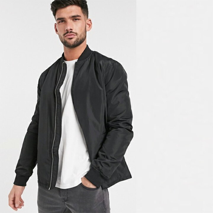 楽天市場 ブラック New Look ハイブリッド ボンバー ジャケット メンズ 代 30代 40代 ファッション コーディネート 小さいサイズから大きいサイズまで オシャレ トレンド インポート トレンド セレクトショップ Diva Closet