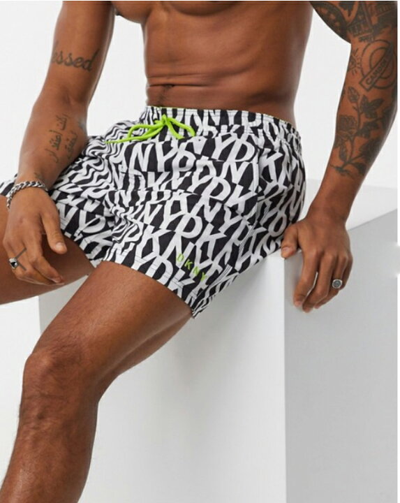 楽天市場 ロゴ スイム ショーツ Dkny 水着 メンズ 代 30代 40代 ファッション コーディネート 小さいサイズから大きいサイズまで オシャレ トレンド インポート トレンド セレクトショップ Diva Closet