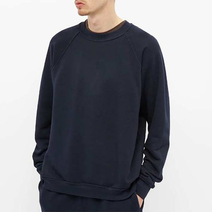 楽天市場 Les Tien レス ティエン Les Tien ネイビー メンズ クラシック ラグラン スウェット トップス ヴィンテージ トレーナー ハイブランド インポート ブランド ユニセックス La ブランド セレクトショップ Diva Closet