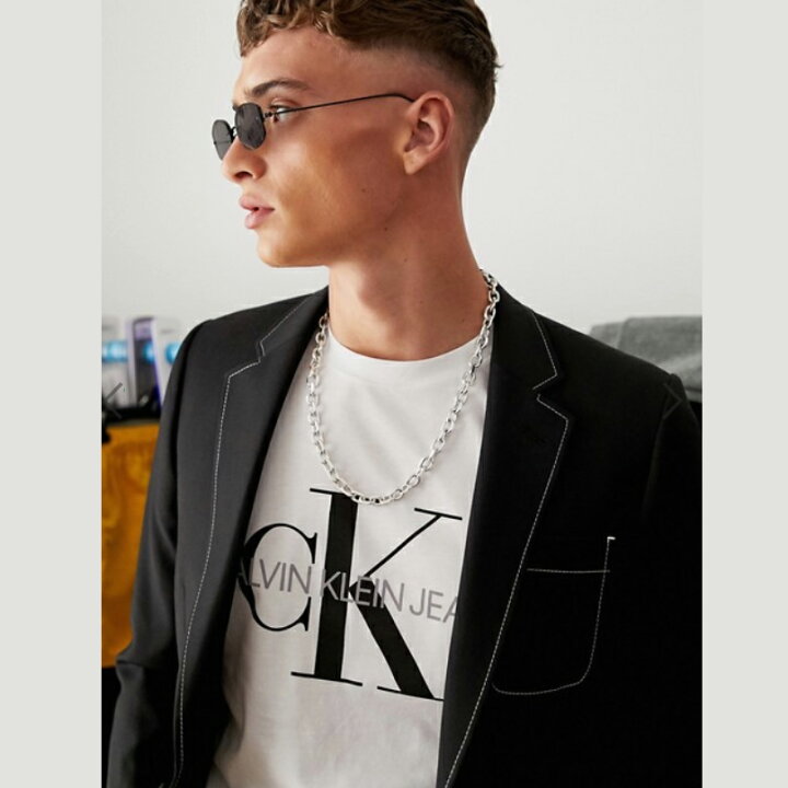 楽天市場 Calvin Klein カルバンクライン メンズ トップス ハーフスリーブ Tシャツ ロゴ レギュラーフィット クルーネック 代 30代 40代 ファッション コーディネート Xxs Xxxl オシャレ トレンド ｔシャツ 半袖 インポート トレンド セレクトショップ Diva Closet