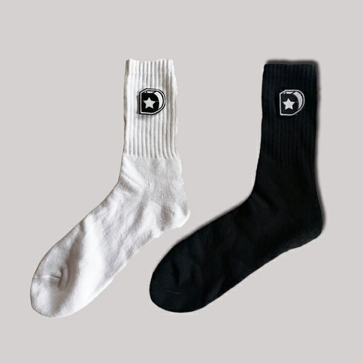 楽天市場 ３足 刺繍靴下 刺繍 ソックス スポーツソックス 白 黒 コットン 厚め 男性 オシャレ 40代 30代 ストリート クマ メンズ ロゴ プレゼント フェス Divaオリジナル刺繍 セレクトショップ Diva Closet