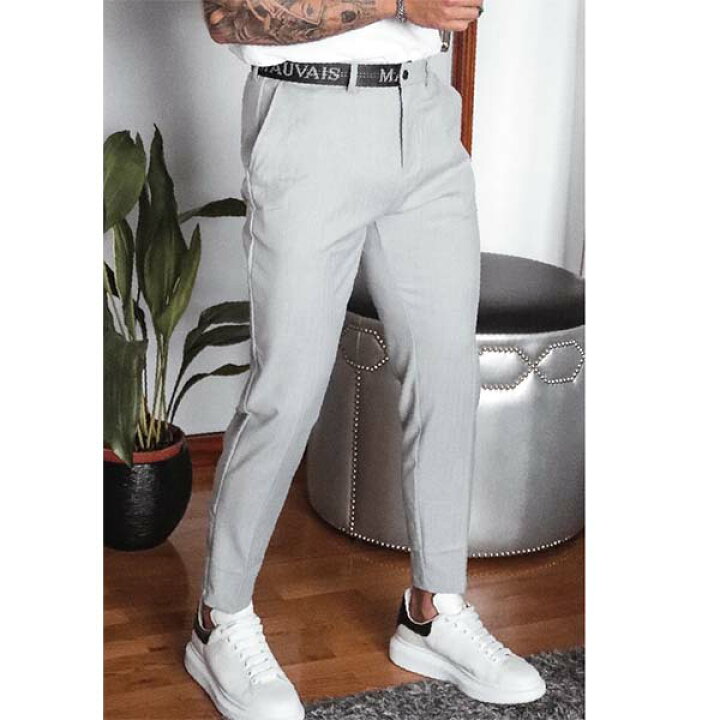 楽天市場 Auvais ムーヴェ メンズ スキニー グレー スリム パンツ ハーフベルト 日本未入荷 代 30代 ファッション コーディネート インポートブランド 京都のセレクトショップdivaloset セレクトショップ Diva Closet