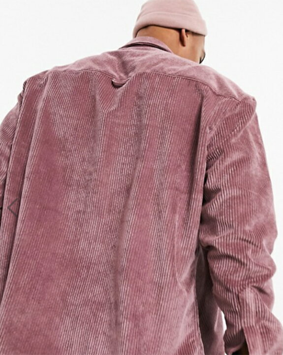 楽天市場 エイソス Asos Asos Design 90年代 ピンク 特大 コード シャツ トップス メンズ 男性 代 30代 40代 ファッション コーディネート セレクトショップ Diva Closet