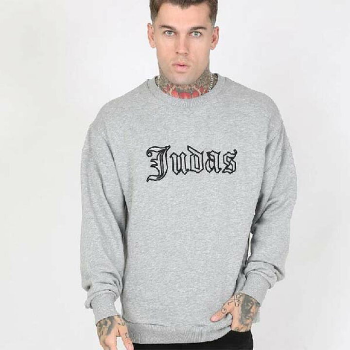 楽天市場 英国発 Judas Sinned ジューダスシンド メンズ スウェット トレーナー ポケット 日本未入荷 代 30代 ファッション コーディネート インポートブランド インスタ映えデニム セレクトショップ Diva Closet