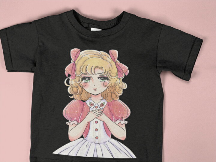 楽天市場】アニメ漫画 美少女 プリント Tシャツ Tシャツ 半袖 トップス  