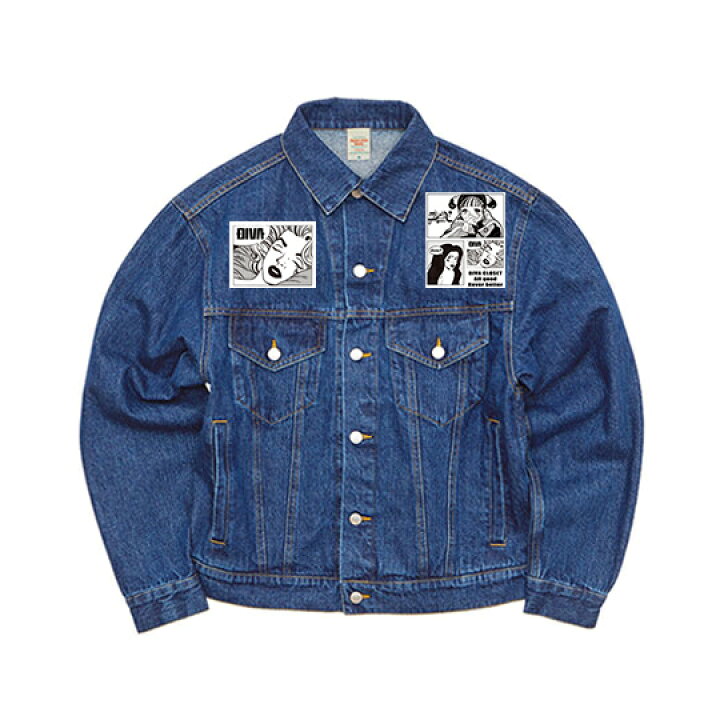 楽天市場】アメコミ アニメ プリント パッチワーク刺繍 デニム  