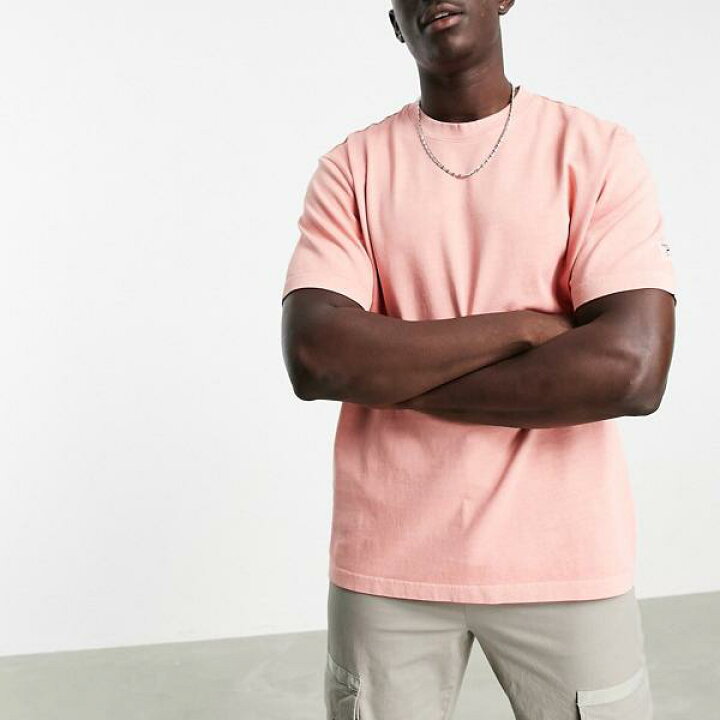 楽天市場 リーボック Reebok パステルピンクのreebokclassicsナチュラルダイtシャツ トップス メンズ 男性 インポートブランド 小さいサイズから大きいサイズまで セレクトショップ Diva Closet