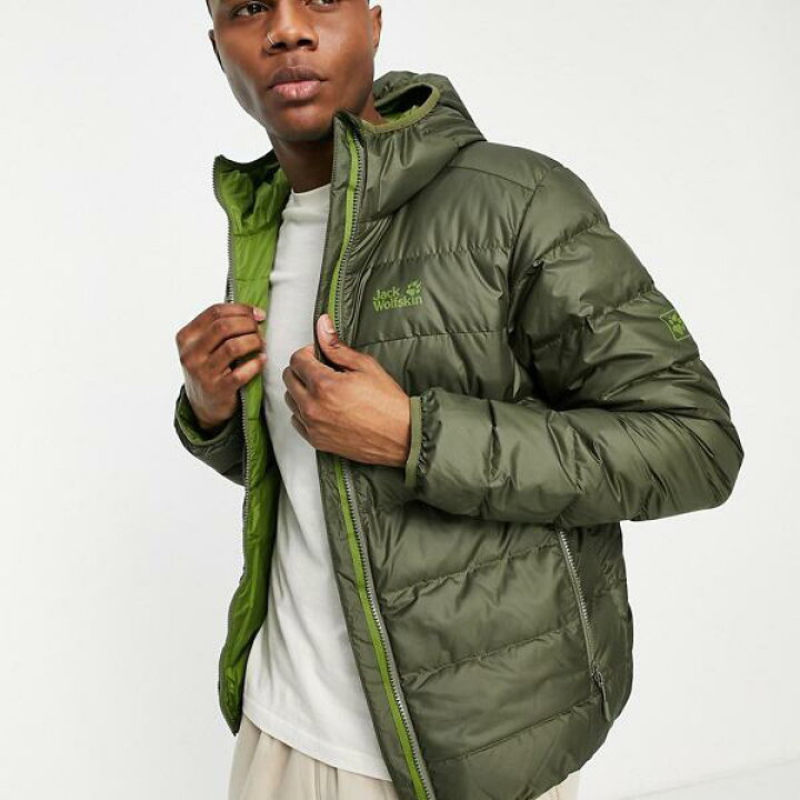 楽天市場 カーキ色のジャックウルフスキンヘリウムフグジャケット アウター メンズ 男性 インポートブランド 小さいサイズから大きいサイズまで セレクトショップ Diva Closet