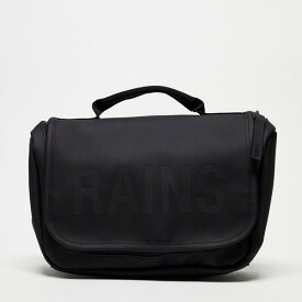 レインズ RAINS Rains Texel ユニセックス防水ウォッシュバッグ、ブラック バック 鞄 メンズ 男性 インポートブランド