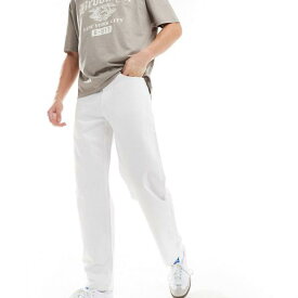 エイソス ASOS asos ASOS DESIGN バギージーンズ（ホワイト） パンツ ボトム メンズ 男性 インポートブランド 小さいサイズから大きいサイズまで