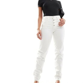 カルバンクラインジーンズ Calvin Klein Jeans Calvin Klein Jeans ママジーンズ、ホワイトウォッシュ パンツ ボトム レディース 女性 インポートブランド 小さいサイズから大きいサイズまで