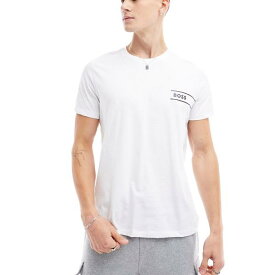 ボス ボディウェア ロゴ T シャツ（白） トップス メンズ 男性 インポートブランド 小さいサイズから大きいサイズまで