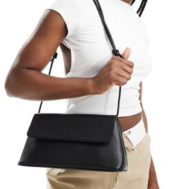 オブジェクト Object オブジェクトレザーショルダーバッグ ブラック 鞄 レディース 女性 インポートブランド