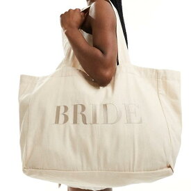 Six Stories Bride 刺繍入り大型トートバッグ シャンパン 鞄 レディース 女性 インポートブランド