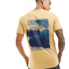 コロンビア Columbia コロンビア ラピッドリッジ バックプリント Tシャツ キャメル トップス メンズ 男性 インポートブランド 小さいサイズから大きいサイズまで