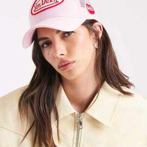 Von Dutch vd���S �g���b�J�[�L���b�v�i�s���N�j �X�q ���f�B�[�X ���� �C���|�[�g�u�����h