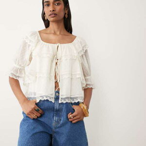 �~�X�Z���t���b�W Miss Selfridge �~�X�E�Z���t���b�W�̃h�r�[�D��^�C�t�����g�u���E�X �g�b�v�X ���f�B�[�X ���� �C���|�[�g�u�����h �������T�C�Y����傫���T�C�Y�܂�