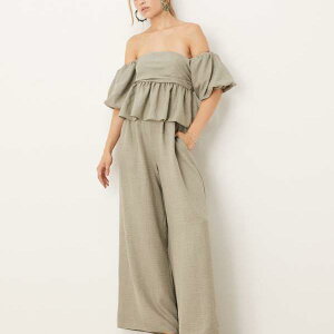 �G�C�\�X ASOS asos ASOS DESIGN �o���h�[ �G�N�X�g���[�� �p�t�X���[�u �y�v���� �W�����v�X�[�c�i�J�[�L�j �I�[���C������ ���f�B�[�X ���� �C���|�[�g�u�����h �������T�C�Y����傫���T�C�Y