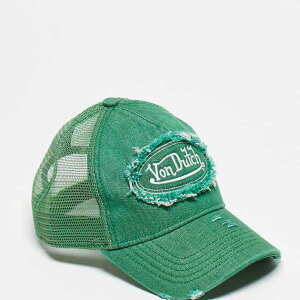 Von Dutch�̃_���[�W���H�g���b�J�[�L���b�v�i�O���[���j �X�q ���f�B�[�X ���� �C���|�[�g�u�����h