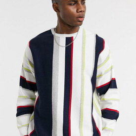 楽天市場 ストライプ ニット セーター トップス メンズファッションの通販