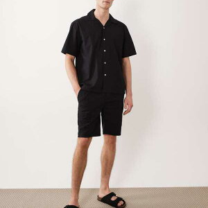 �I�����[���T���Y Only & Sons ONLY & SONS �R�b�g�����b�`�V���[�g�p���c�R�[�f�i�u���b�N�j �p���c �{�g�� �����Y �j�� �C���|�[�g�u�����h �������T�C�Y����傫���T�C�Y�܂�