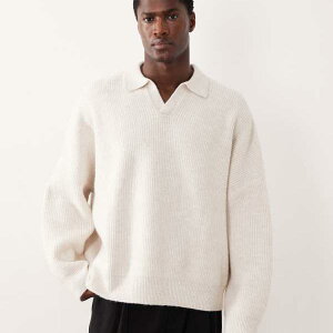 �G�C�\�X ASOS asos ASOS DESIGN �X�[�p�[�I�[�o�[�T�C�Y �{�b�N�X�t�B�b�g �j�b�g �t�B�b�V���[�}�����u �m�b�`�l�b�N �W�����p�[�i�G�N�����j �g�b�v�X �����Y �j�� �C���|�[�g�u�����h ������