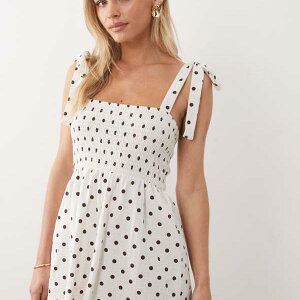 �~�X�Z���t���b�W Miss Selfridge �~�X�E�Z���t���b�W�̃v�`�T�C�Y�A�V�A�T�b�J�[�f�ނ̃h�b�g���^�C�V�����_�[�v���C�X�[�c �I�[���C������ ���f�B�[�X ���� �C���|�[�g�u�����h �������T�C