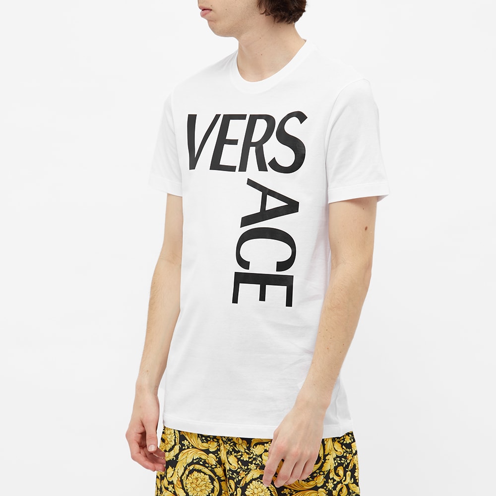 ヴェルサーチェ VERSACE ヴェルサーチ ベルサーチ versace Versace ボールド ロゴ T シャツ トップス メンズ 男性  インポートブランド 小さいサイズから大きいサイズまで | セレクトショップ　Diva　Closet