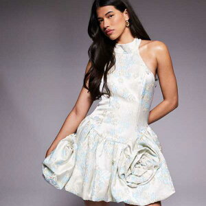 ASOS LUXE �W���J�[�h�~�j�h���X�A�o�u���w���A�^�C�l�b�N�A�z���C�g���u���[ �����s�[�X ���f�B�[�X ���� �C���|�[�g�u�����h �������T�C�Y����傫���T�C�Y�܂�