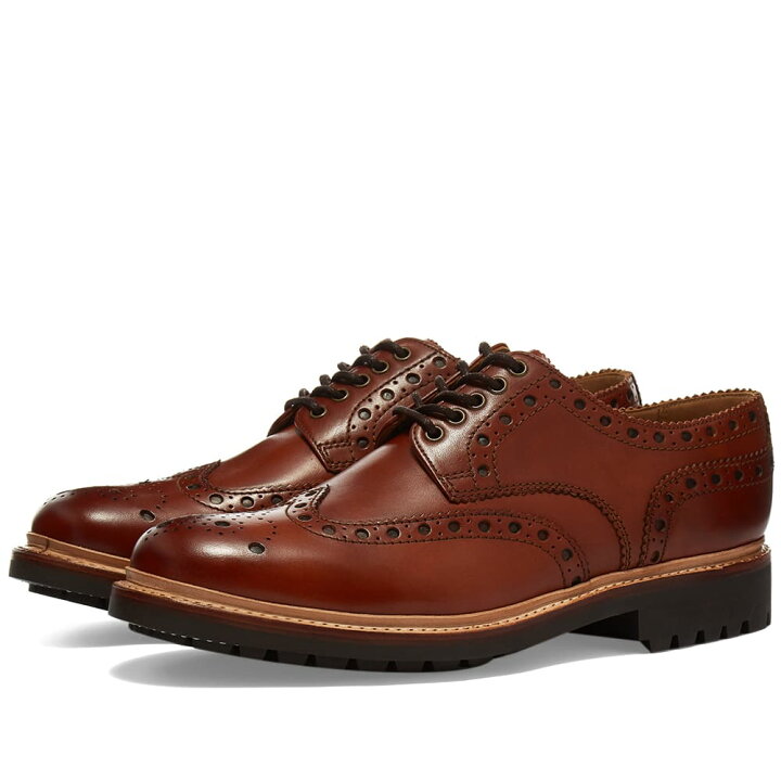 楽天市場 グレンソン Grenson グレンソンアーチーcブローグ 靴 メンズ 男性 インポートブランド 小さいサイズから大きいサイズまで セレクトショップ Diva Closet