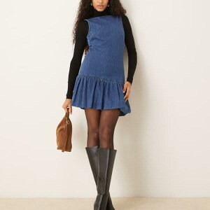 GC\X ASOS asos ASOS DESIGN ~bhu[̃pt{[wfj~jhX s[X fB[X  C|[guh TCY傫TCY܂