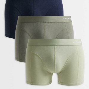 �W���b�N�A���h�W���[���Y Jack & Jones �W���b�N���W���[���Y �|���g�����N�X 3�p�b�N�i�l�C�r�[���O���[���j �A���_�[�E�F�A ���� �����Y �j�� �C���|�[�g�u�����h