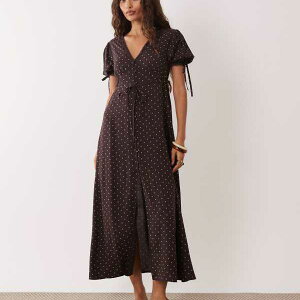 �~�X�Z���t���b�W Miss Selfridge �~�X�E�Z���t���b�W�E�v�`�T�C�Y�@�X�p���{�^���t���}�L�V��e�B�[�h���X�i���ʖ͗l�j �����s�[�X ���f�B�[�X ���� �C���|�[�g�u�����h �������T�C�Y�����