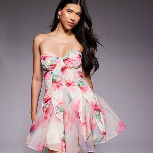 ASOS LUXE �X�J���b�v�J�b�v �o���h�D�~�j�h���X�i�ڂ����ԕ��j �����s�[�X ���f�B�[�X ���� �C���|�[�g�u�����h �������T�C�Y����傫���T�C�Y�܂�
