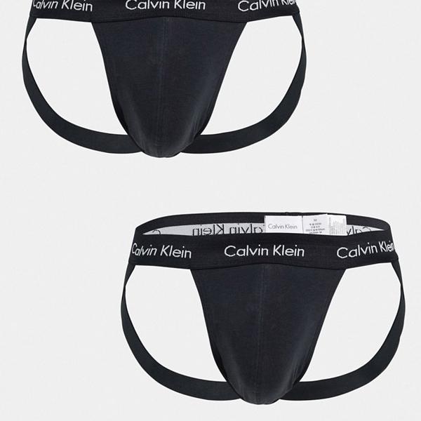 京都のセレクトショップdivacloset カルバンクライン Calvin Klein Calvin Klein2パックジョックストラップブラック アクセサリー メンズ 男性 インポートブランド