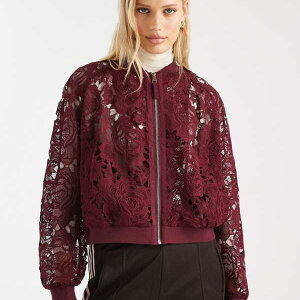 �~�X�Z���t���b�W Miss Selfridge �~�X�Z���t���b�W�̃`�F���[���b�h�̃��[�X�{���o�[�W���P�b�g �A�E�^�[ ���f�B�[�X ���� �C���|�[�g�u�����h �������T�C�Y����傫���T�C�Y�܂�